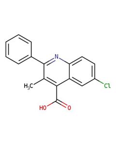 Astatech 6-CHLORO-3-METHYL-2-PHENYLQUINOLINE-4-CARBOXYLIC ACID; 1G; Purity 95%; MDL-MFCD03419305
